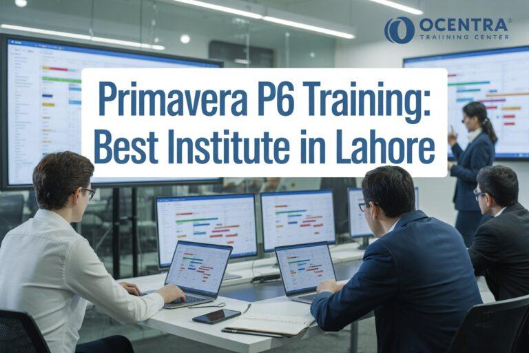 Primavera P6 training class in Lahore