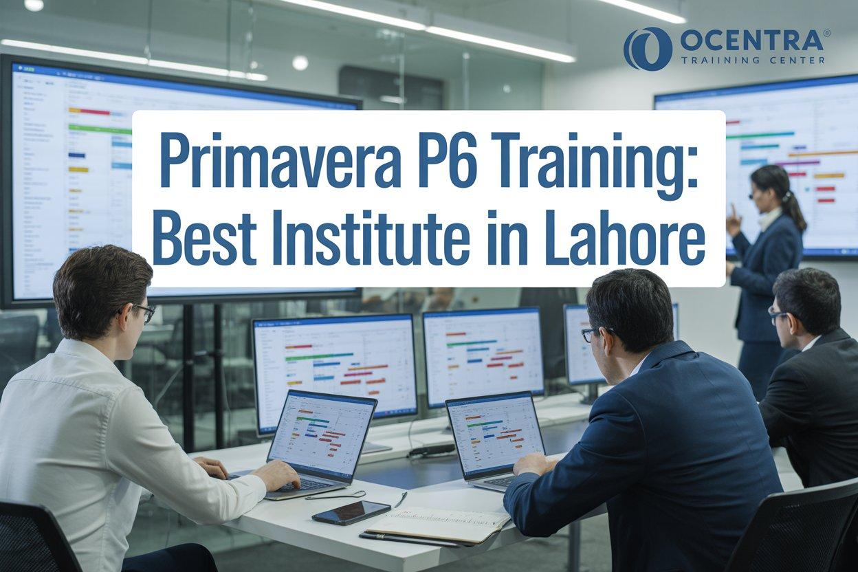 Primavera P6 training class in Lahore